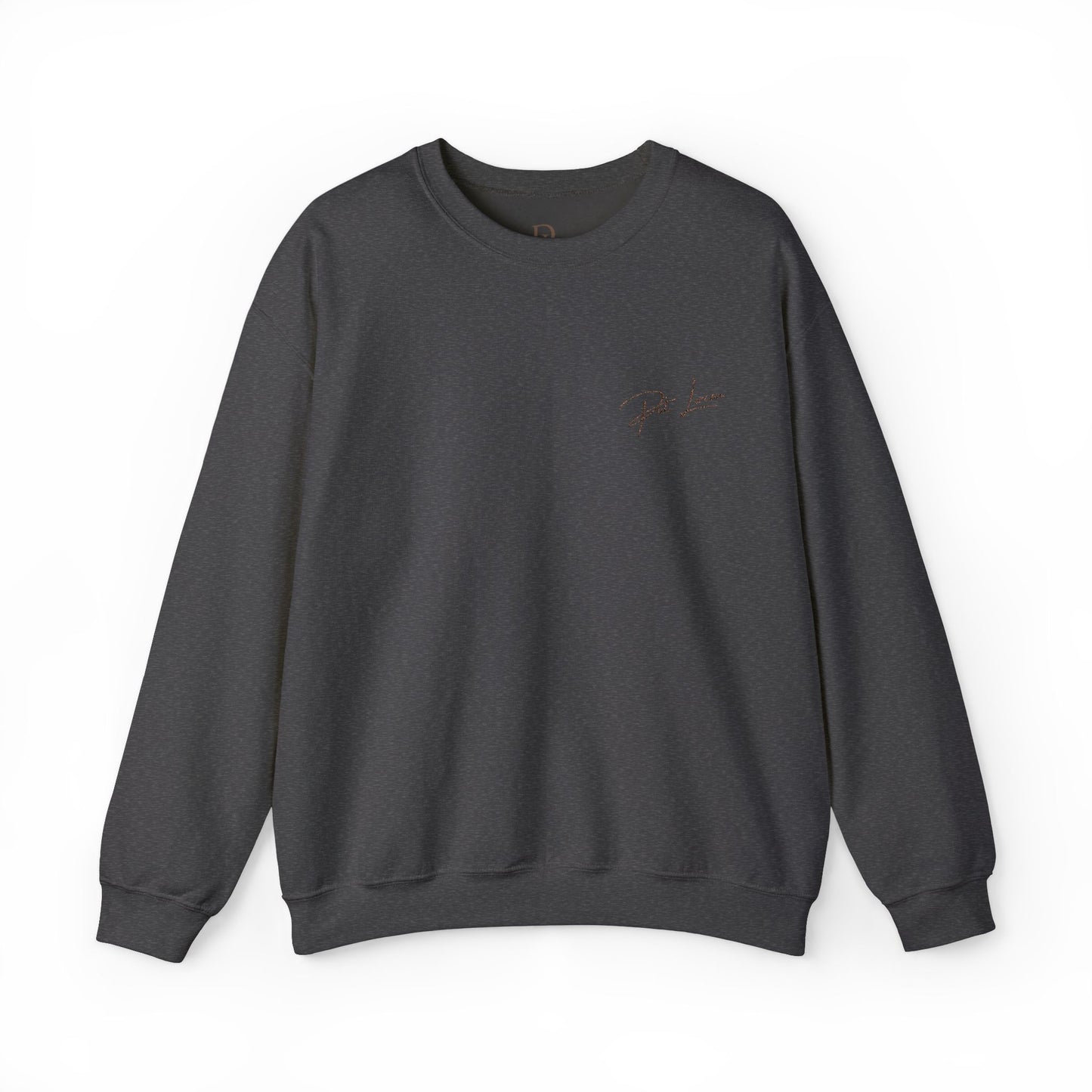 Sweat-shirt ras du cou de luxe brodé de Pat Lorcan