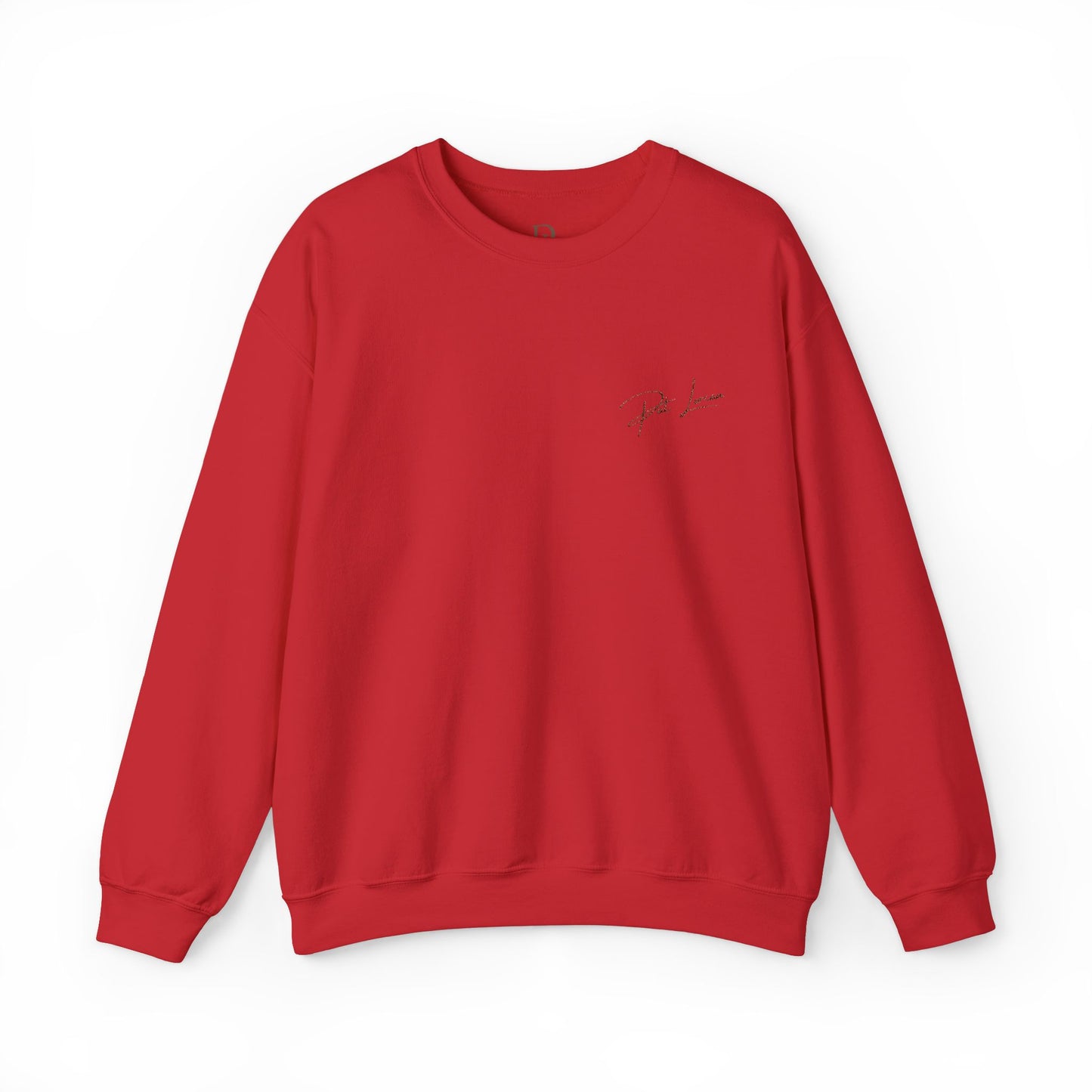 Sweat-shirt ras du cou de luxe brodé de Pat Lorcan