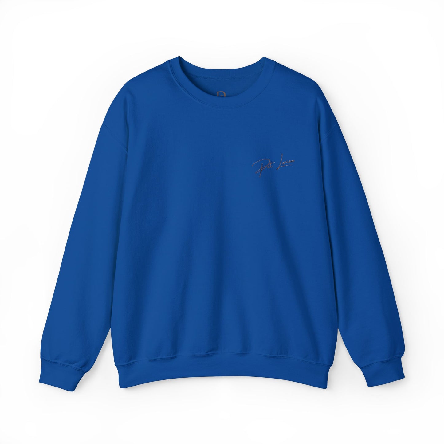 Sweat-shirt ras du cou de luxe brodé de Pat Lorcan