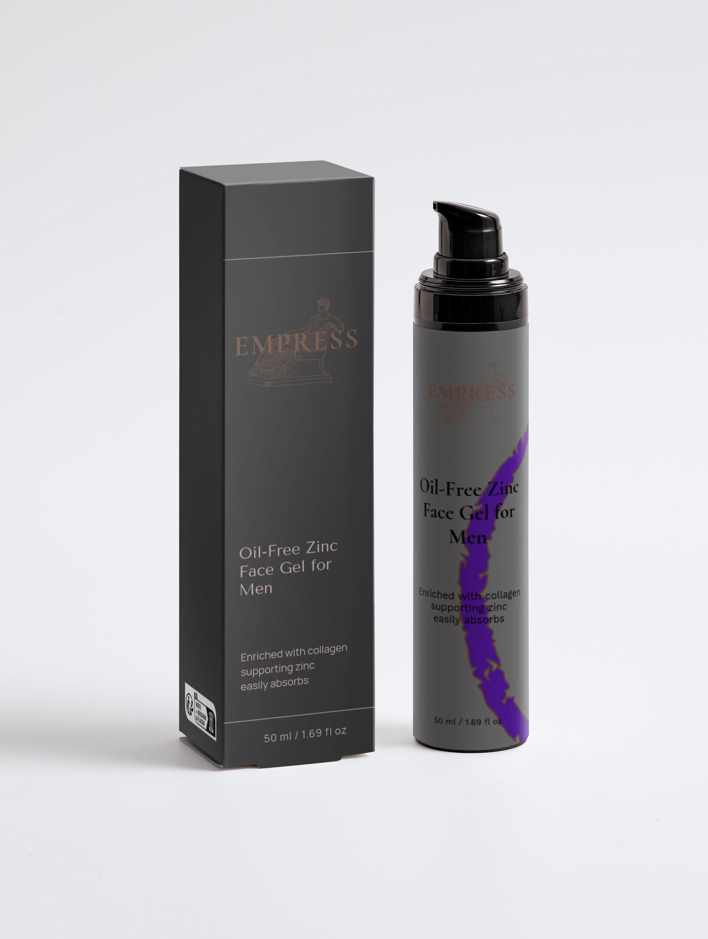 Oil-Free Zinc Face Gel | For Men