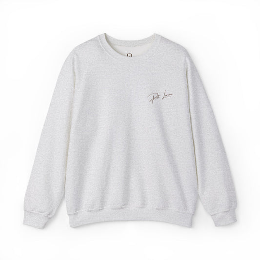 Pat Lorcan's Embroidered Luxury Crewneck Sweatshirt