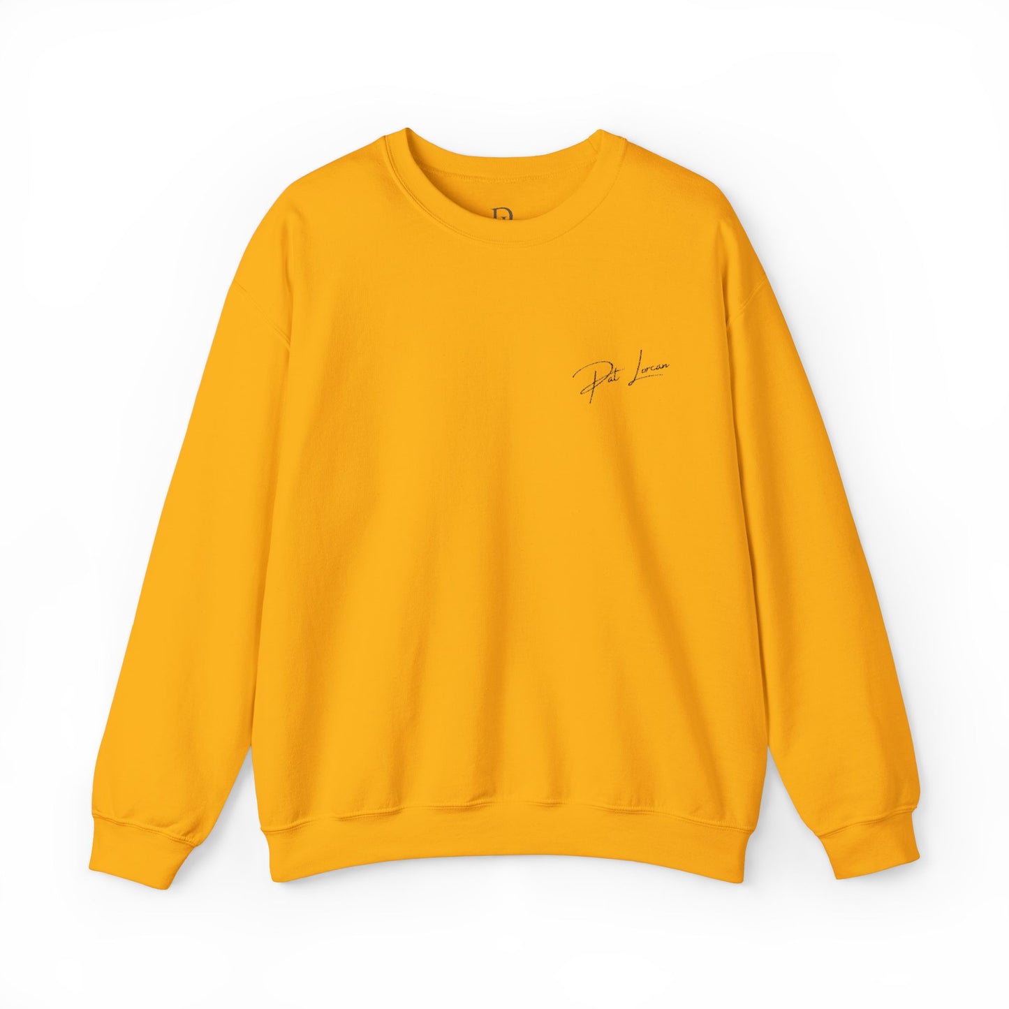 Sweat-shirt ras du cou de luxe brodé de Pat Lorcan 