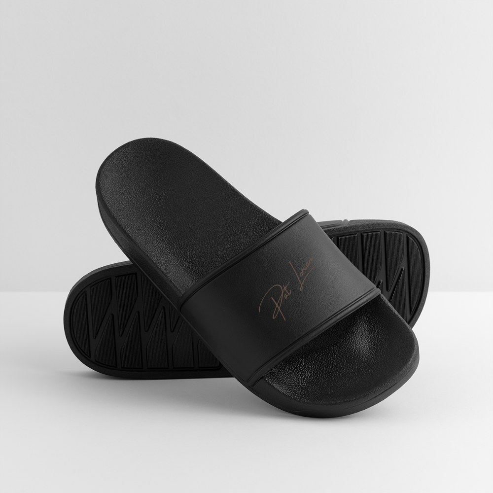 Pat Lorcan's Men’s Pool Sliders - black