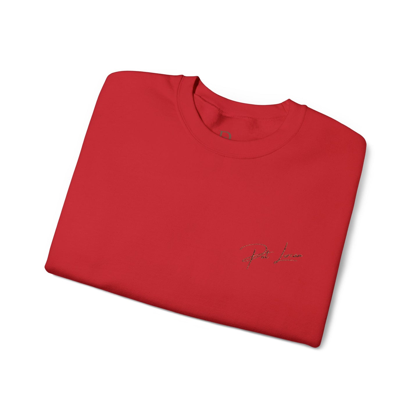 Sweat-shirt ras du cou de luxe brodé de Pat Lorcan 